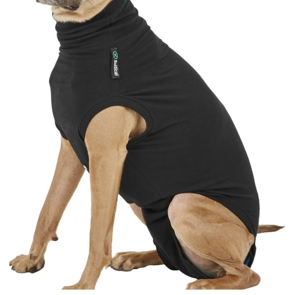 Suitical Dog Recovery suit Black Y.
